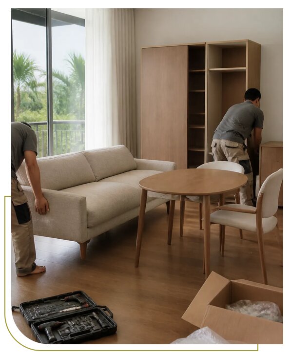 Меблировка квартиры на Пхукете для клиентов из Находки